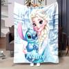Custom Name Disney Frozen Princess Elsa Printed Blanket Multi-Size Suitable for Sofa, Bed,Travel,Camping,Sofa,Chair and Bed Gift