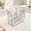 Rectangular Wire Basket with Raised Feet Breathable OpenWire Kitchen Organizer Ventilated for