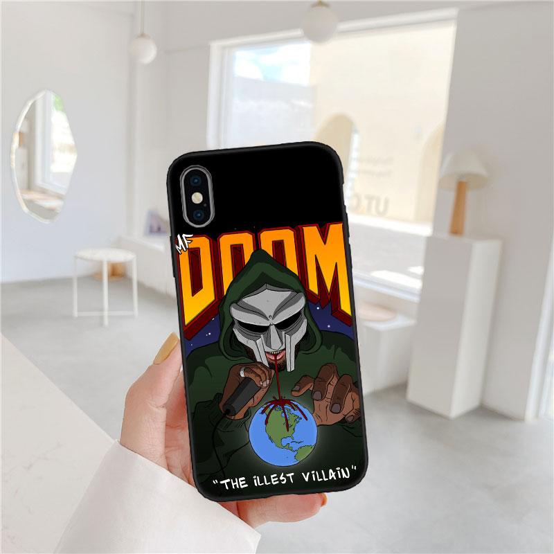 LO61 MF DOOM Soft Shell Phone Case for Samsung Galaxy Note 10 20 S23 S24 S25 Ultra FE Plus Edge Lite A02S A35 A07 A17