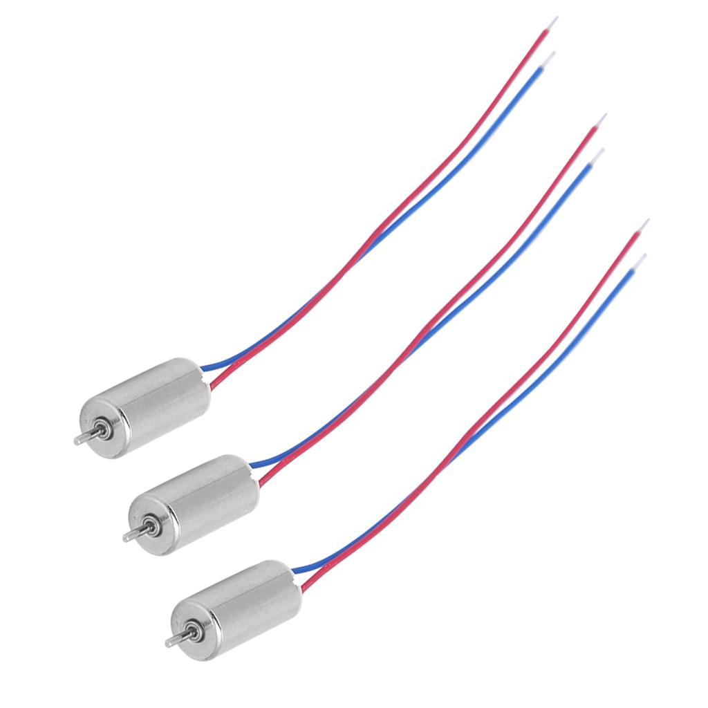 5pcs 6x12mm Micro Coreless Motor 3.7V 21800rpm for Aircraft Model Toy Quadcopter