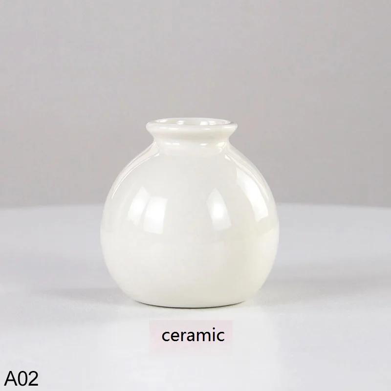 Mini White Pink Ceramics Vase Round Spiral Vase Nordic Creative Flower Arrangement Vases For Home Living Room Coffee Table Decor