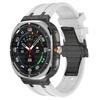 Luxury Sports Rubber Band for Samsung Galaxy Ultra Watch 47mm Curved End Silicone Strap for Samsung Ultra 7 47 47MM Men Bracelet