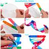 NUOBESTY Double Helix DNA Model Kit DNA Structure Models Human Genes Learning Kit for Biological Teaching Prop