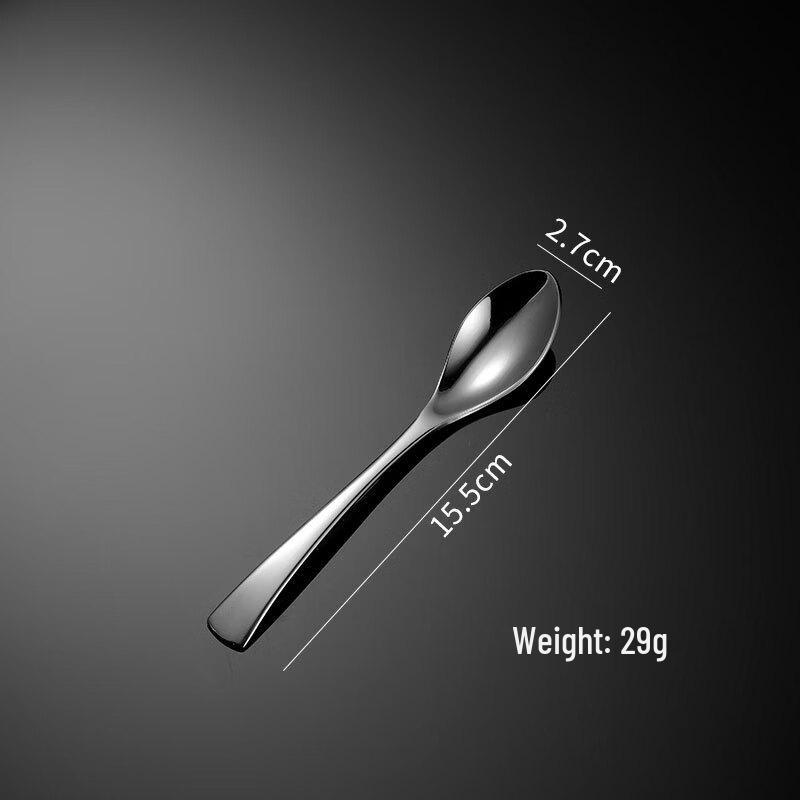 

Qianxing Fish Tail Black Teaspoon Set