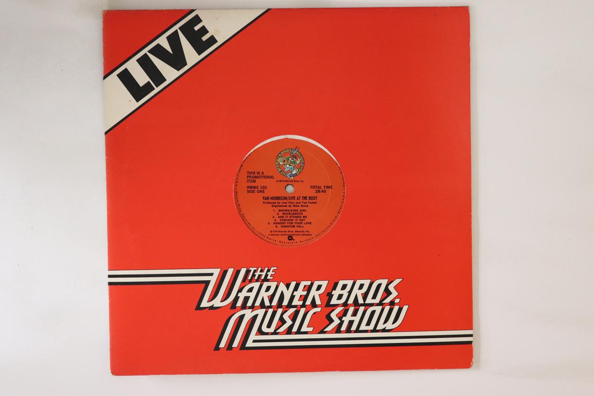 

LP Record VAN MORRISON - Live At The Roxy WBMS102 WARNER BROS 1979 US Rock Used