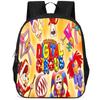 The Amazing Digital Circus 15-Inch Backpack The Amazing Digtalcircus Large-Capacity Student Backpack
