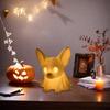 Soft Atmosphere Night Light Light-up Dog Statue Halloween Dachshund Ghost Lamp Set Led Puppy Night Lights for Dog for Halloween