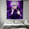 Jujutsu Kaisen Satoru Gojo Pattern Home Decor Tapestry, Wall Hanging, Decorative RV Wall Cloth.NGT0928270