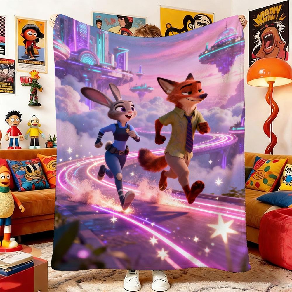 

Throw Fluffy Soft Blankets for Decorative Sofa Blanket J-Judys and N-Nicks Bedspread on the Bed Anime Home Decoration Bedspreads 75cmx90cm