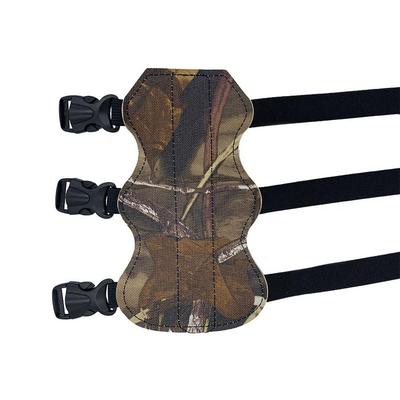 Protège-bras de tir à l'arc Camouflage Protège-avant-bras Protège-poignet réglable pour accessoires de tir à l'arc