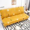 Black Geometric Folding Sofa Bed Case Living Sofa Cases Elastic Spandex Stretchdouble Seat Case Slipcovers For Living Room Area Geometric Print