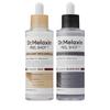 2 PEÇAS Dr.Melaxin PEEL SHOT GLOW ESFOLIANTE AMPOLA DE ARROZ (ARROZ BRANCO/ARROZ PRETO) 80ML