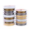 50Meter/Roll 0.3/0.38/0.5/0.6Mm Rhodium Gold Color Stainless Steel Beading Wire For Jewelry Making Diy Bracelet Findings