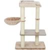 Cat Tree - TRIXIE - Sienna - Beige - Jute - Cozy and Durable