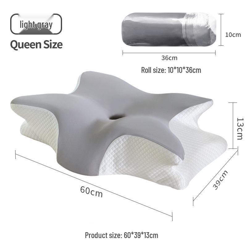 Butterfly Memory Foam Pillow for Neck Support and Deep Sleep