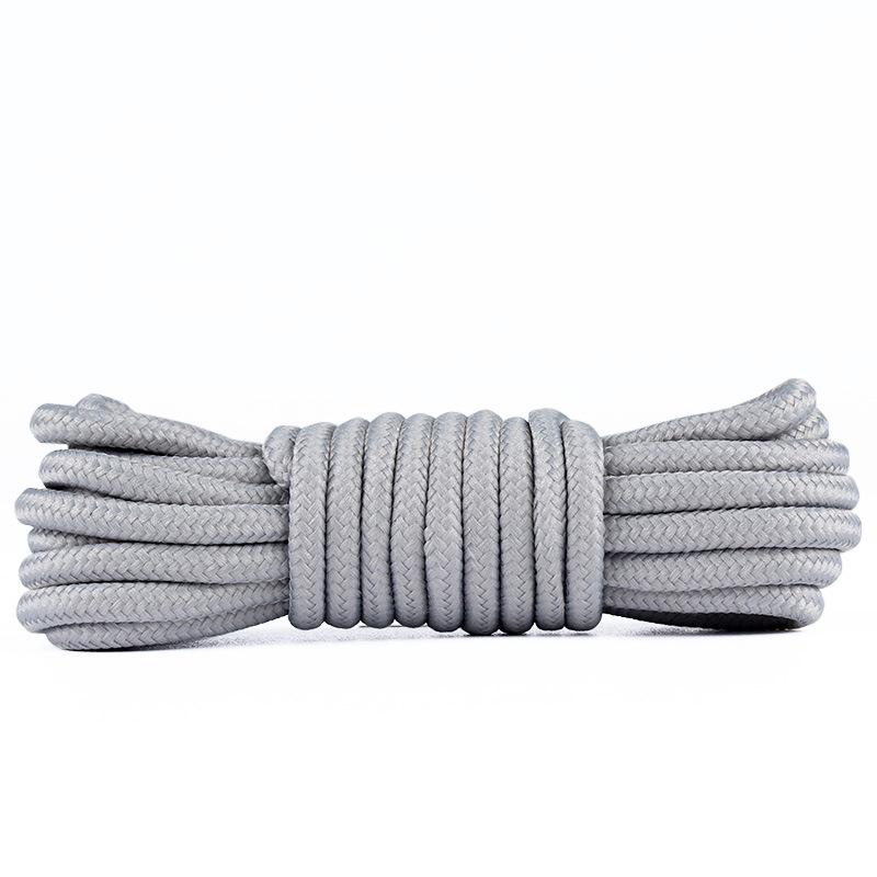 New Durable Unisex Outdoor Sports Laces Solid-Color Round Shoelaces High-quality Shoelace for Sneakers and Boots 1Pair/3Pair