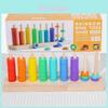 Wooden Childrens Rainbow Ferrule Learning Toy For Sensory And Cognitive Development