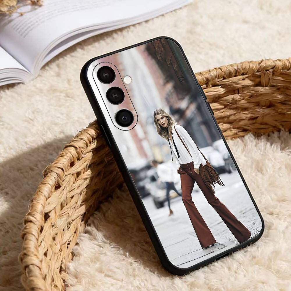 

Charity Icon Charm K-Karlie Kloss Phone Case For Samsung Galaxy A13,21s,22,31,32,52,53,71,72,73,Soft Black Cover Samsung a71 5g