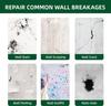 Wall Repair Agent Quick-Drying Sealant Agent Crack Mending Agent Mildewproof White Wall Restore Drywall Repair Kit with Scraper