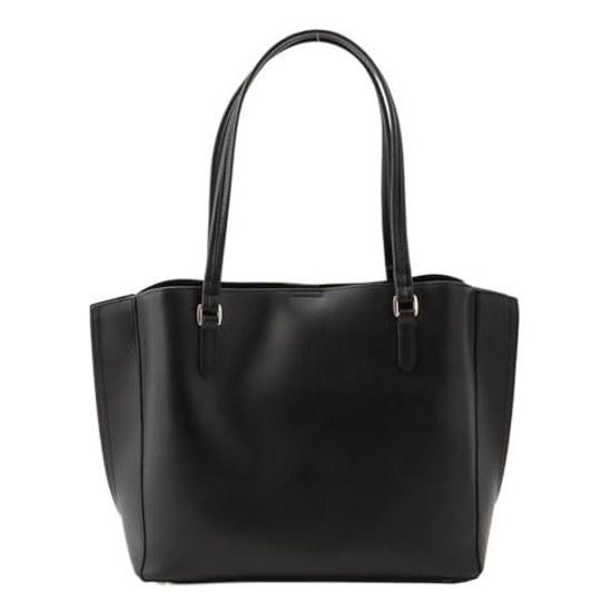 HoneysBagTote BagWomensCommuteLightweightLarge CapacityShoulder CarryOfficeLeather-likeSynthetic LeatherKey HookLightweight A4 Tote