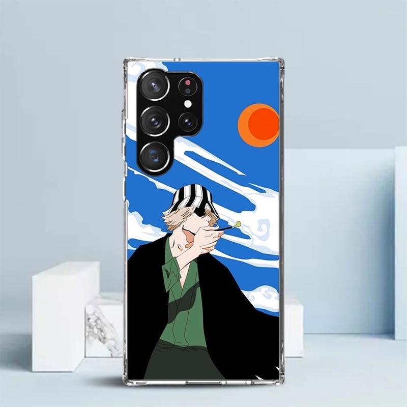 Bleach Kisuke Urahara Phone Case For Samsung Galaxy S24 S25 Edge S26 Ultra S22 S23 Plus S21 + S20 FE Soft TPU Back Cover Galaxy