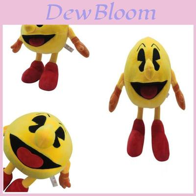 Pac-man Boxer Soft Plush Toy Yellow Stuffed Doll Kids Xmas Birthday Gift
