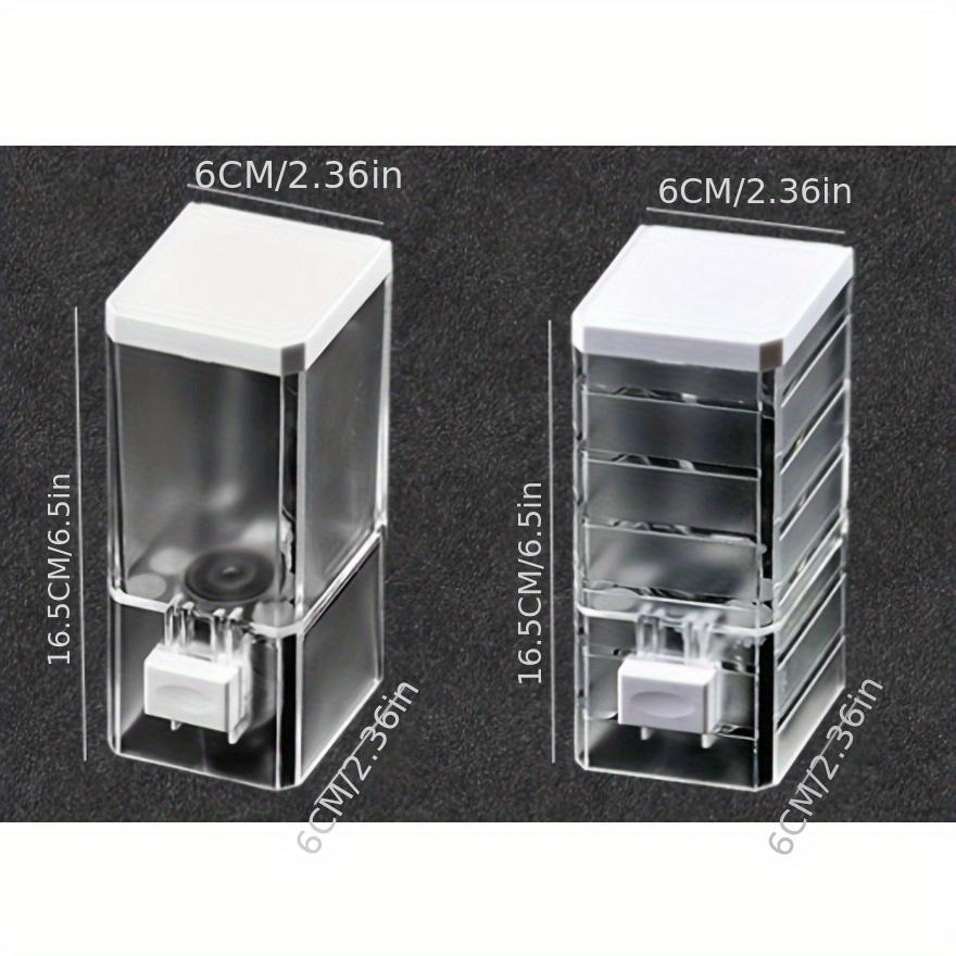 Wall Mounted Soap Dispenser Is Easy To Install Without Drilling, Suitable for Hand Sanitizer and Shampoo - Saving Space