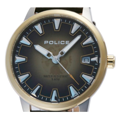 Police Reactor GB0040641 Men's Brown Watch