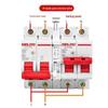Delixi Manual Dual Power Transfer Switch, 220V Bidirectional Circuit Breaker Controller