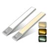 Under Cabinet Light Super Thin Motion Sensor 3 Color Dimmable Rechargeable Closet Light for Kitchen Bedside