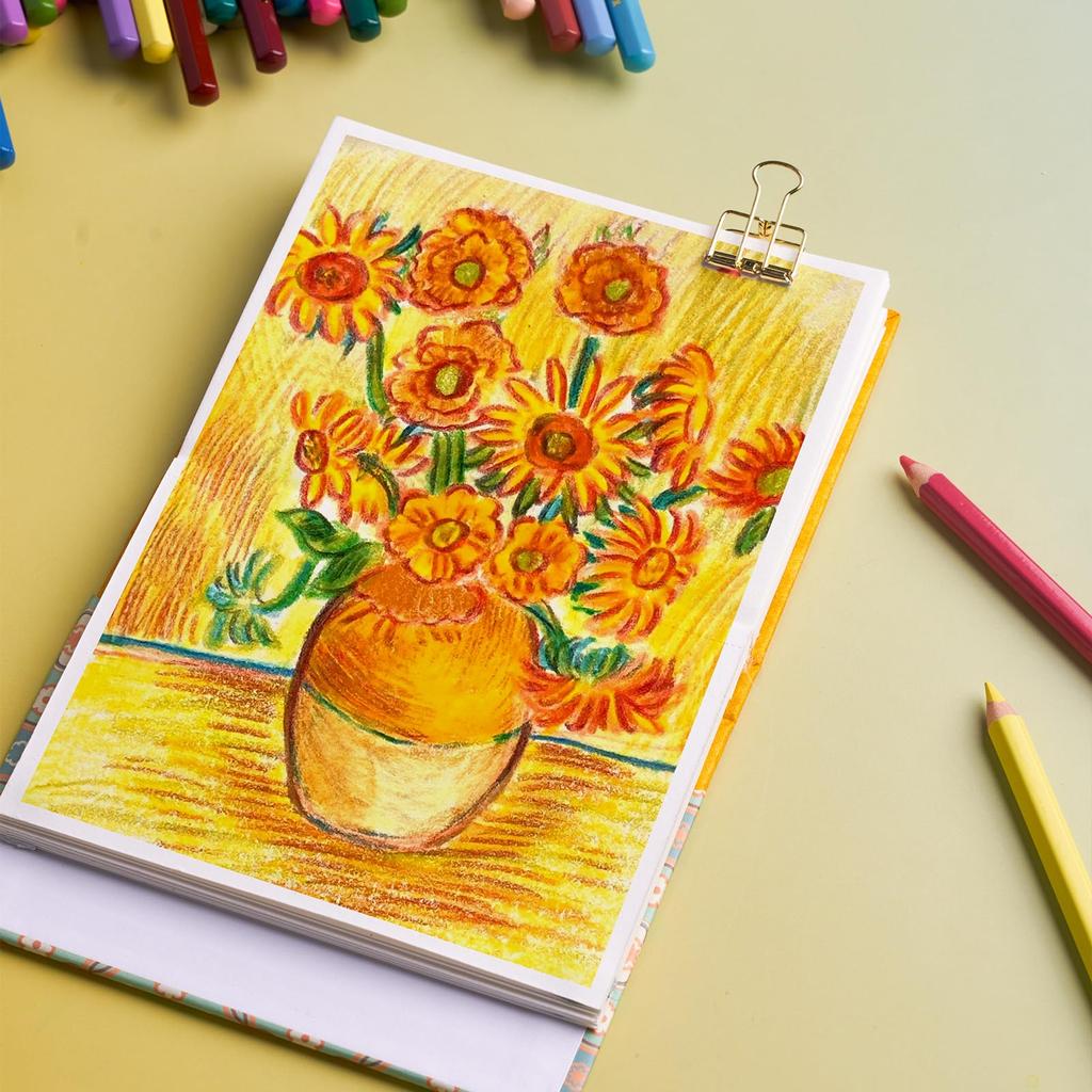 Arrtx Professional Colored Pencil 126 Colored Pencils for and Vibrant Colors for and Beginners Display Box Set, Soft-Core Drawing, Blending, Shading,