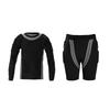 Multi-Sport Protective Gear Set Basketball Football Rugby Training Guard Uniform With Elbow Shoulder Thigh Back Padding