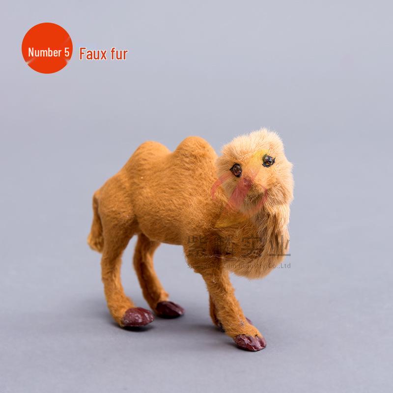Zilin Small Camel Model - Educational Toy & Photography Prop