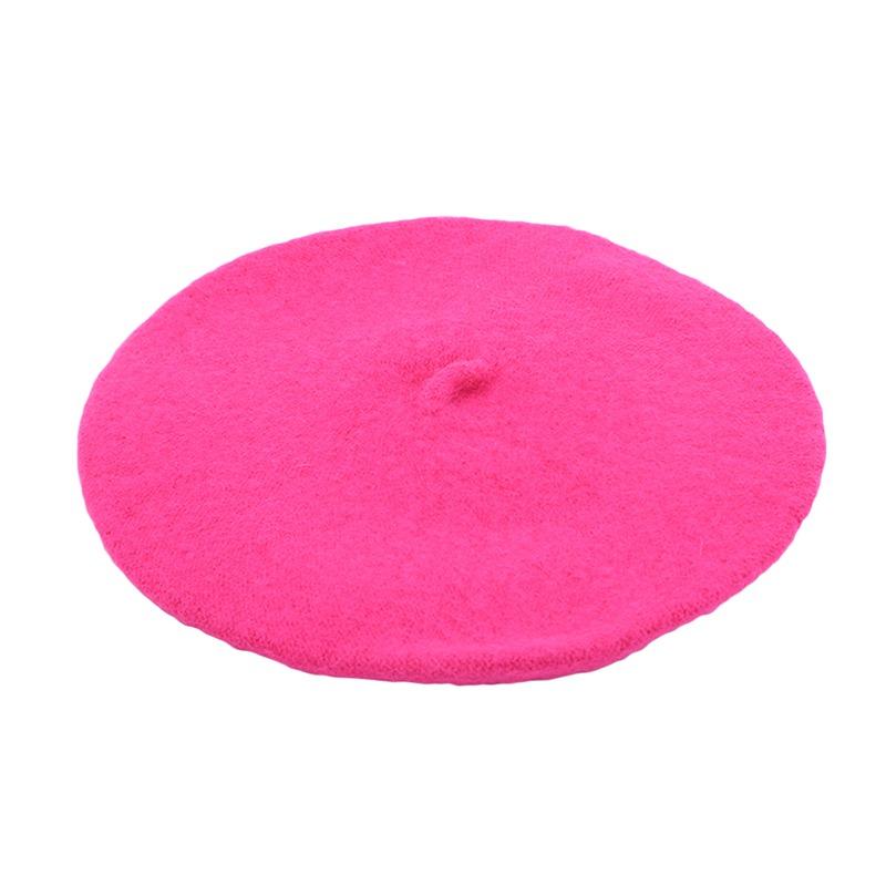 Winter Outdoor Kids Baby Warm Wool Hats Beret Artist Beanie Hat Fashion Ski Cap