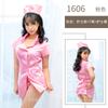 Sex Lingerie Uniform Seduction Pink Lace-up Nurse Outfit Sexy Suit Cosplay Sex Clothes Pure Desire