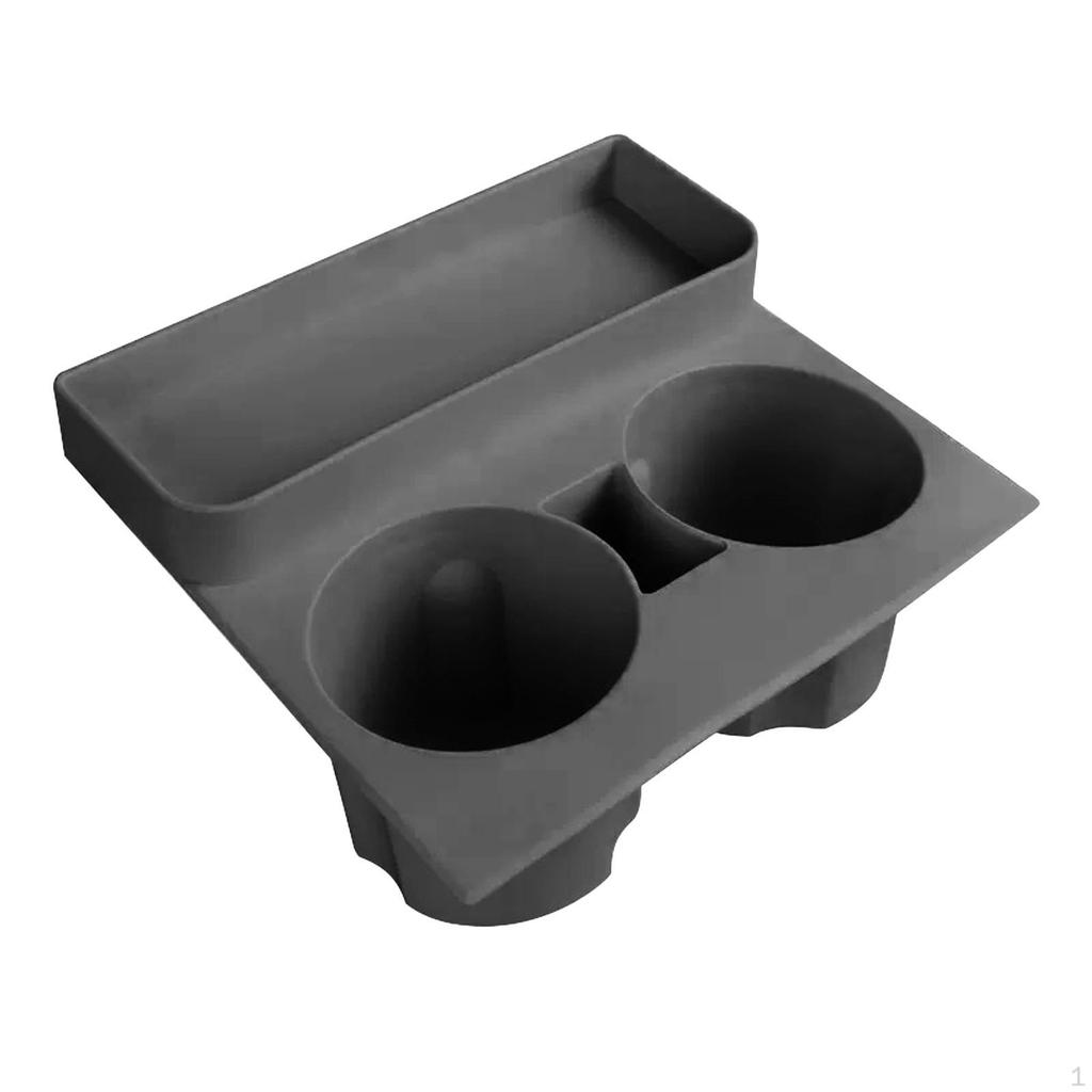 Konsolen-Getränkehalter-Einsatz Silikon-Getränkeorganisator Automobilzubehör Einfach zu installieren 2 in 1 für