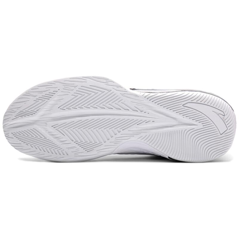 ANTA Basketball Collection Basketball Shoes Men's High top White/Black Sneakers 91631101-1