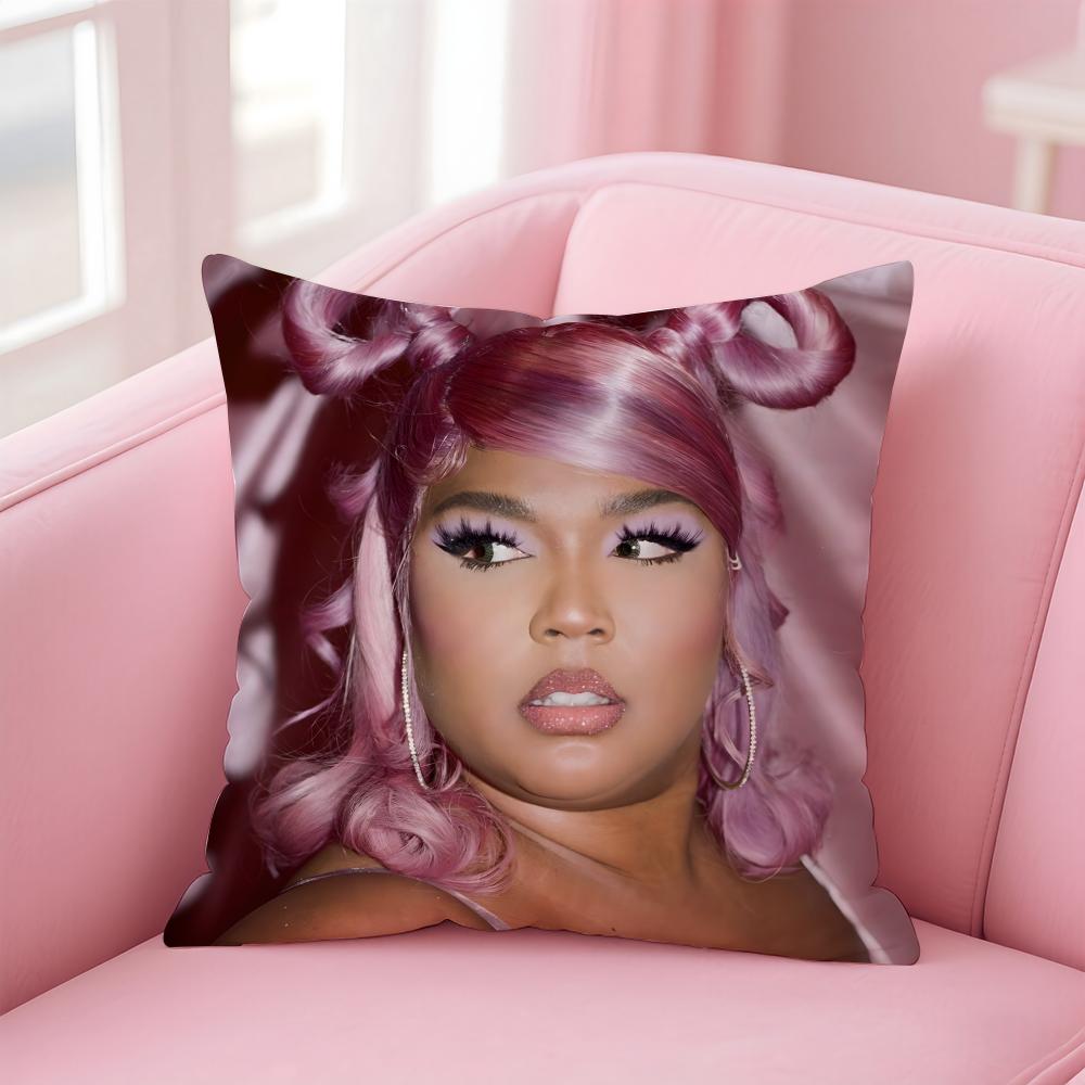 L-Lizzos Singer Hot Cushion Cover Comfortable Reversible Pillow Cover Ideal For Car Sofa Bedroom & Beyond