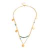 Multi-layer disc pendant, turquoise pendant necklace, hot-selling necklace.
