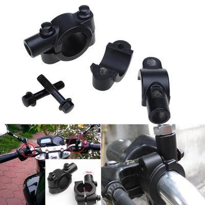7/8 Inch Aluminum Motorcycle Handlebar Mirror Clamp Mount
