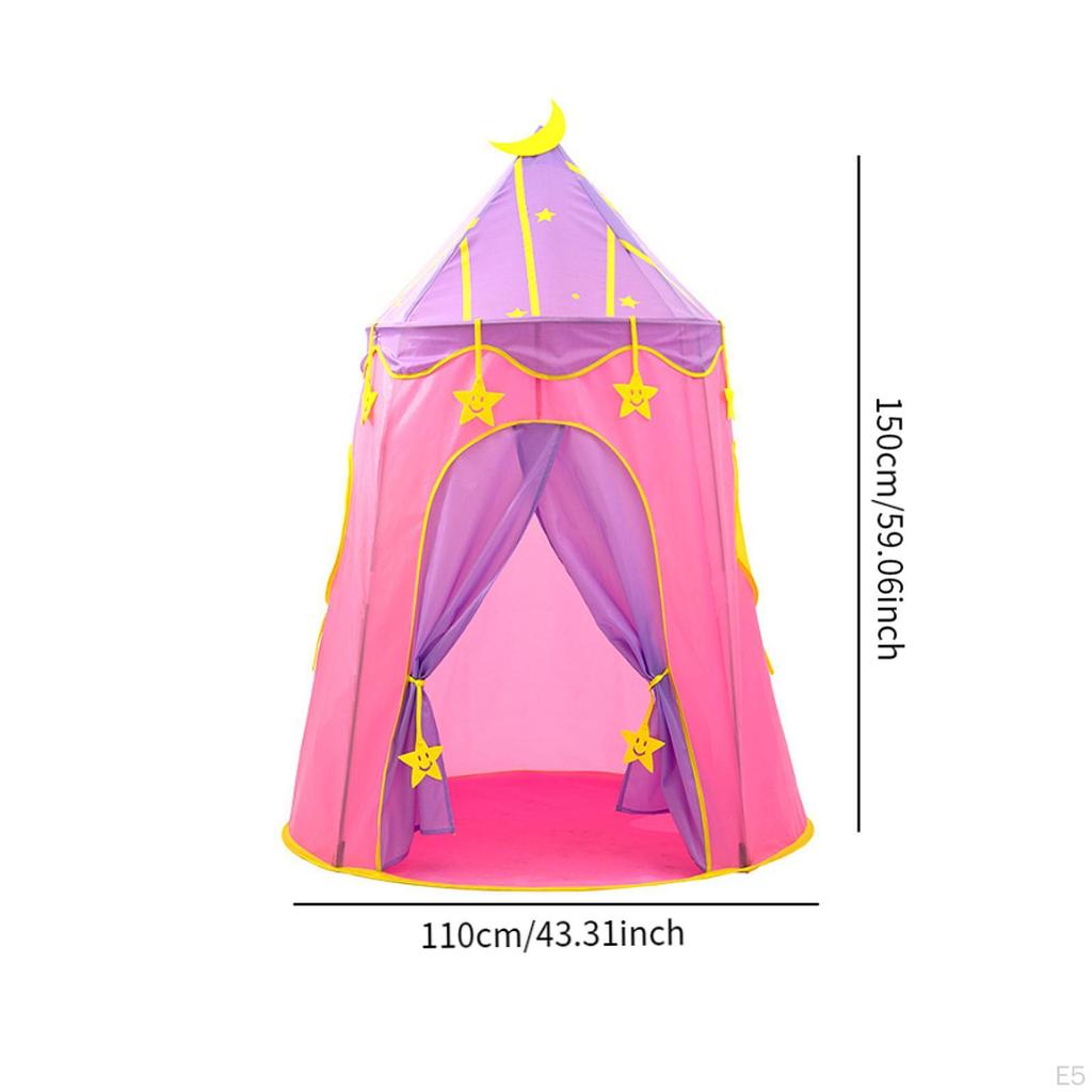 Cort de joacă pentru copii,Cort pentru copii,Casă tip teepee pliabilă,Prinț Prințesă pentru creșă,Copii