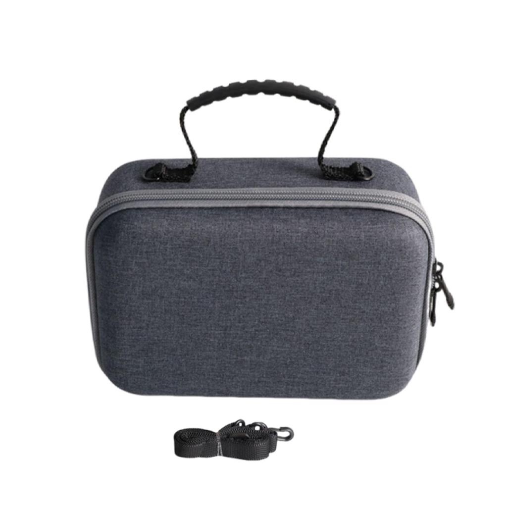 EVA Case with Handle Slots Cell Phone Carrying for Travel Outdoor Gray