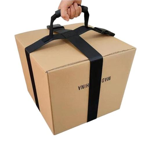 NOELAMOUR Carrying Belt for Moving Cardboard Boxes, Furniture, Luggage, and Other Items, Single Person, Stability (Cross-Shaped)