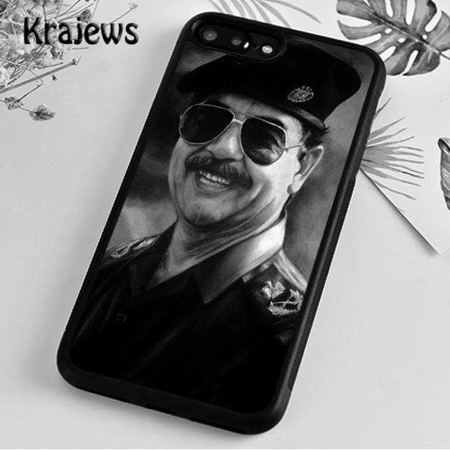 Krajews Arabic Iraq Saddam Hussein Phone Case Cover For iPhone 16 15 SE2020 14 6 7 8 plus 11 12 13 pro max coque Shell Fundas