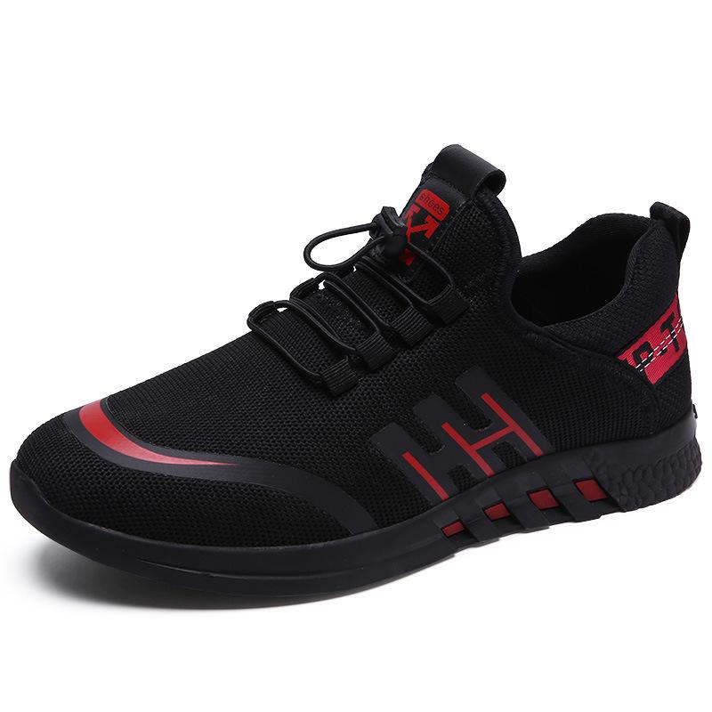 

2021 мужская обувь весна и осень летающая вязаная спортивная обувь мужская корейская версия тренд молодежная обувь для отдыха и путешествий кроссовки 39