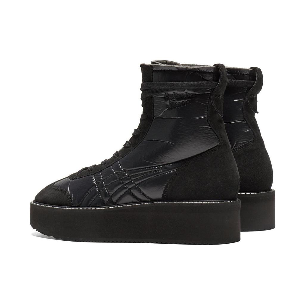 Onitsuka Tiger Delegation Chunk Boot Triple Black Unisex Sneakers 1183C117-001