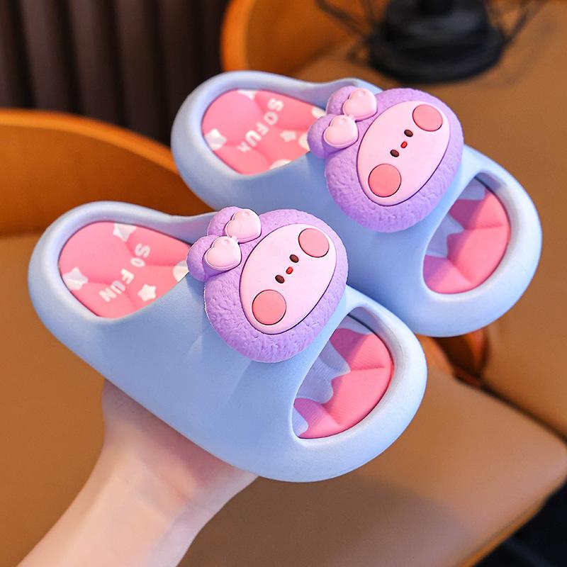 Summer Children's Sandals Boys and Girls Non-Slip Soft Sole Big Kids Parent-Child Indoor Bathing Kids Beach Sandals
