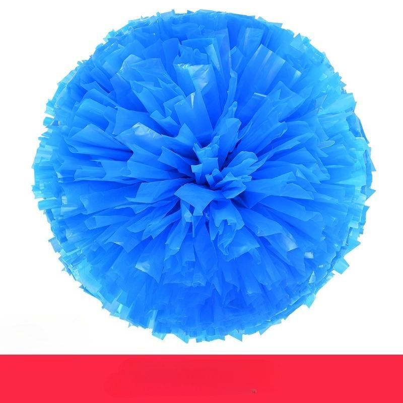 Bunte Cheerleading-Pom-Poms für Mädchen und Kinder, Finger-Cheerball, Schwarz und Blau, Gold, Silber, Rot, Grün, Tanz-Cheerleading-Zubehör