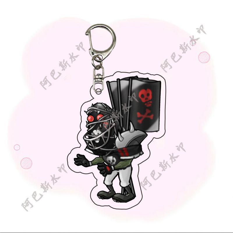Plants Vs. Zombies Fusion Acrylic Keychain Backpack Ornament