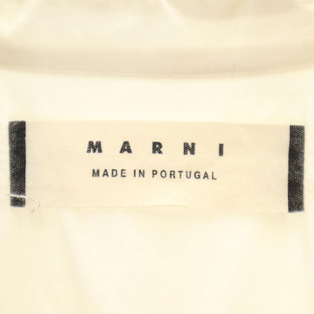 MARNI Made in Portugal Long sleeve Cotton shirt 42 white Women Used